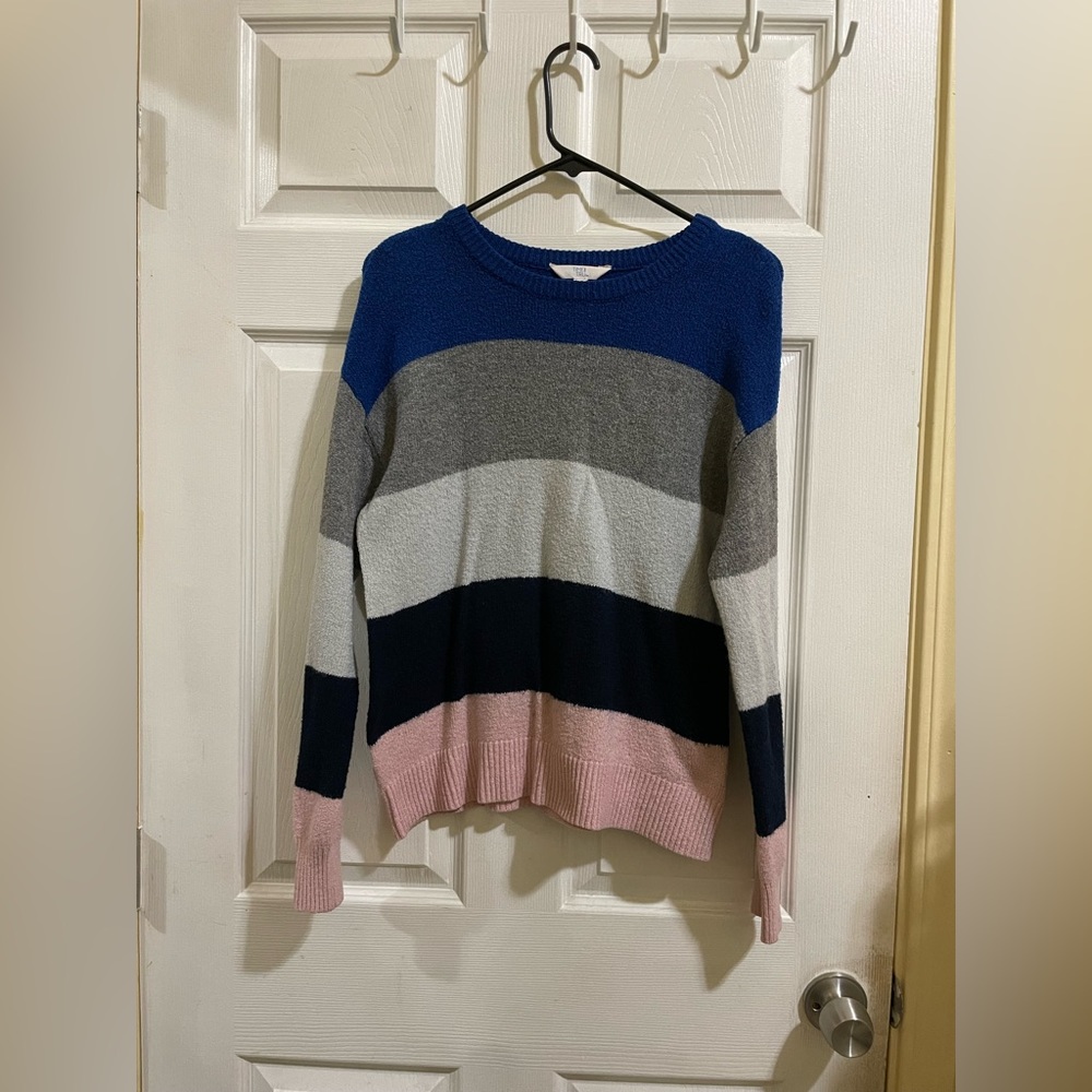 Time & Tru Multicolor Sweater